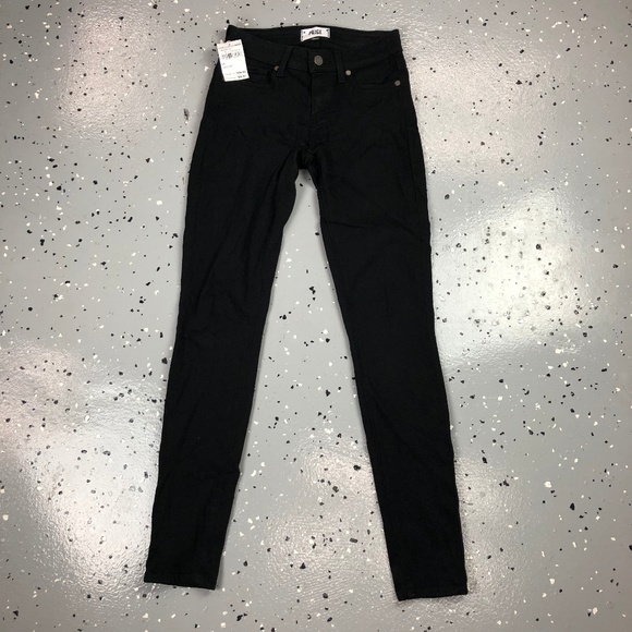 size 24 black jeans